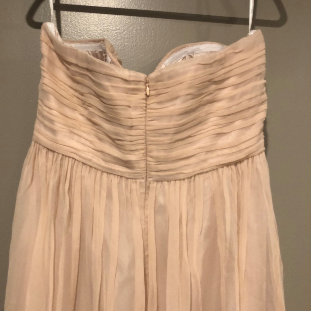 Donna Morgan Laura Sweetheart Long Chiffon Dress - Picture 6 of 6